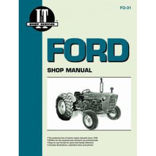 Ford 4000 Tractor Shop Manual Free Download